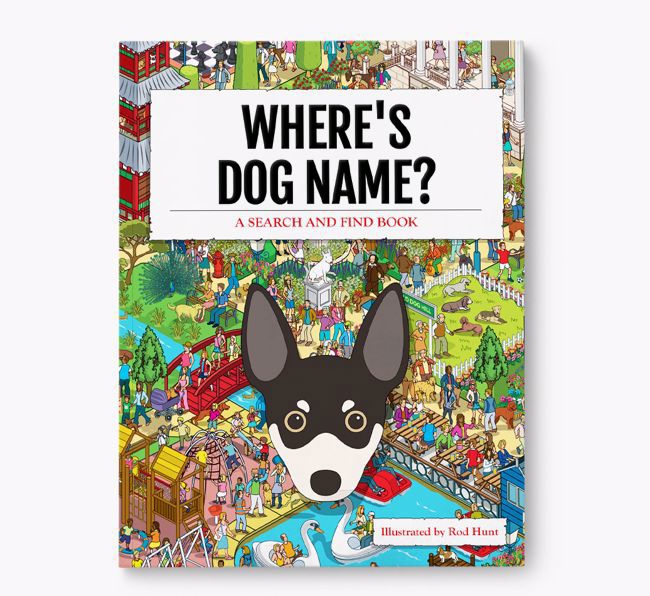 Personalized Where's {dogsName} Book